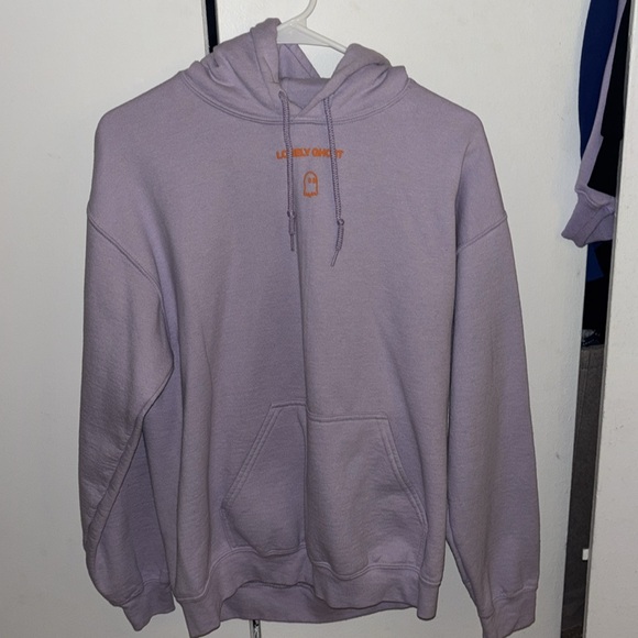 lonely ghost-text me when you get home hoodie - Picture 2 of 5